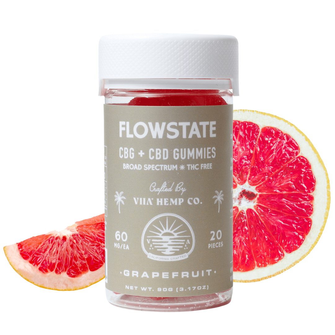 VIIA Hemp Company: Flowstate Grapefruit CBG + CBD - 60mg