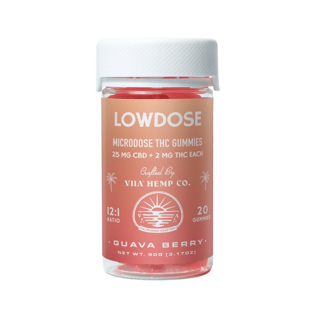 VIIA Hemp Company - Low Dose Guava Berry Delta 9 + CBD - 2mg