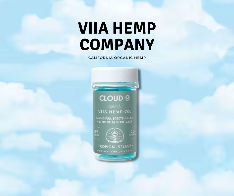 VIIA Hemp Company - Cloud 9 Tropical Splash THC Gummies 5mg